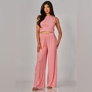 NWT Love Poem Strawberry Mousse Lounge Set